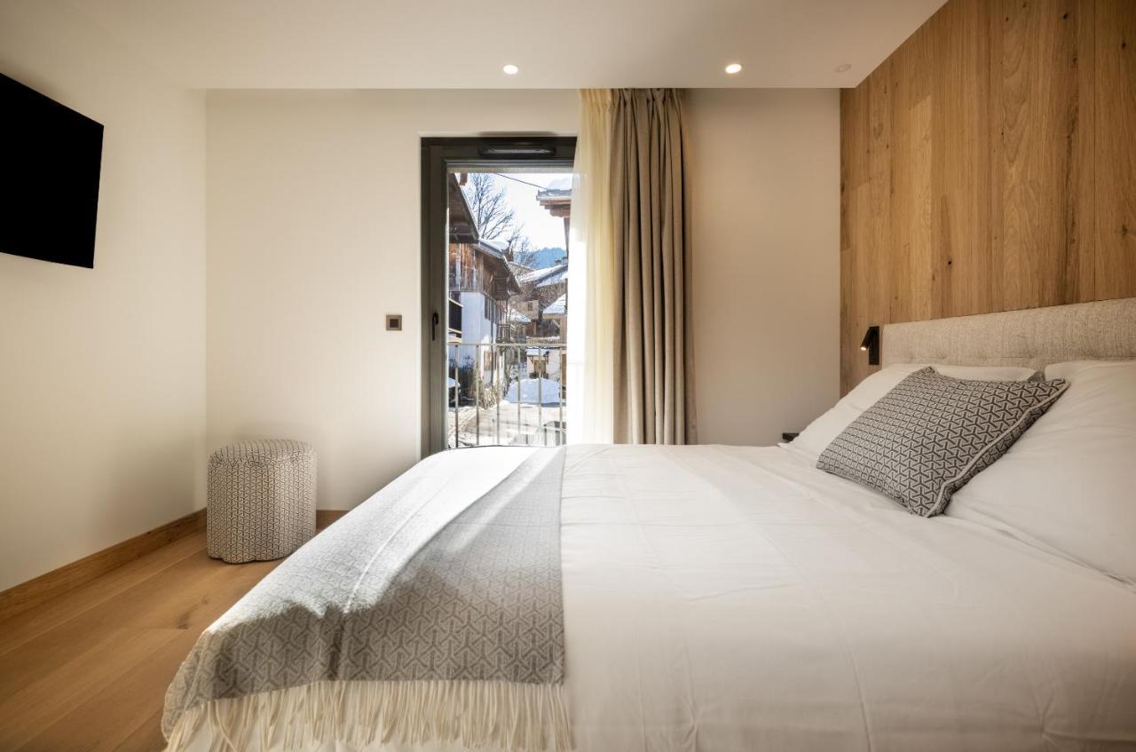 Ecrin Blanc - Appartement Haut De Gamme - Balcon Avec Vue - Centre De Megeve Exterior photo