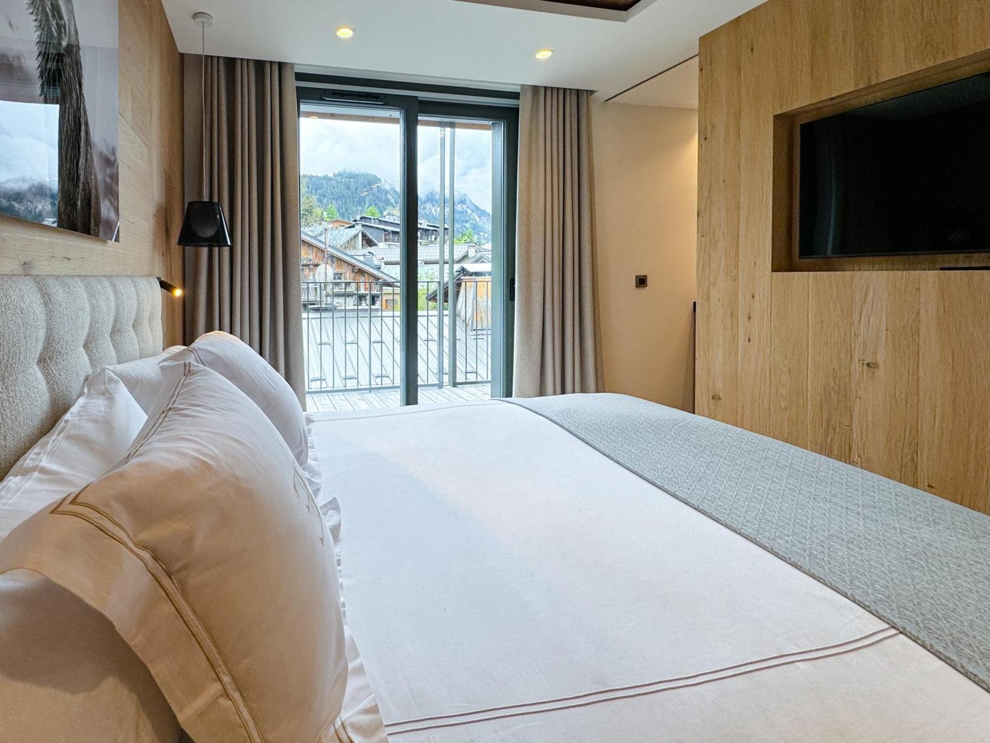Ecrin Blanc - Appartement Haut De Gamme - Balcon Avec Vue - Centre De Megeve Exterior photo