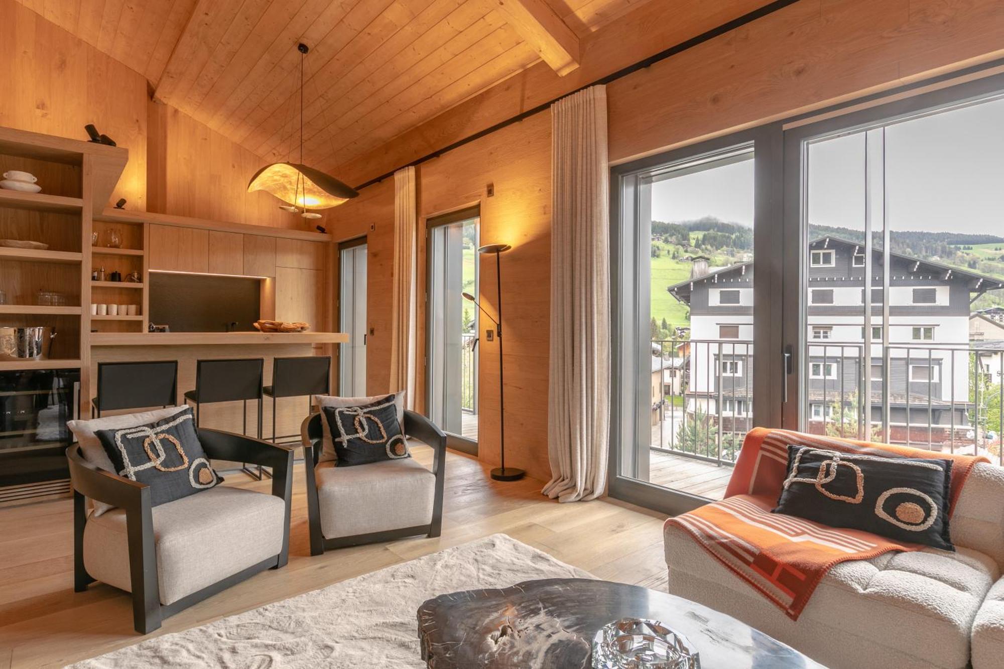 Ecrin Blanc - Appartement Haut De Gamme - Balcon Avec Vue - Centre De Megeve Exterior photo